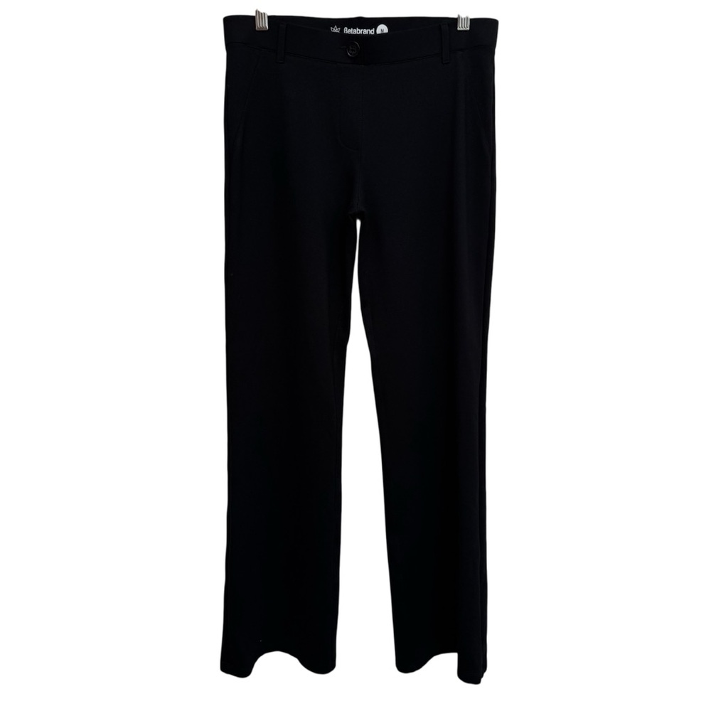 Betabrand Classic DPYP Bootcut Dress Yoga Pant Women Medium Stretch Office